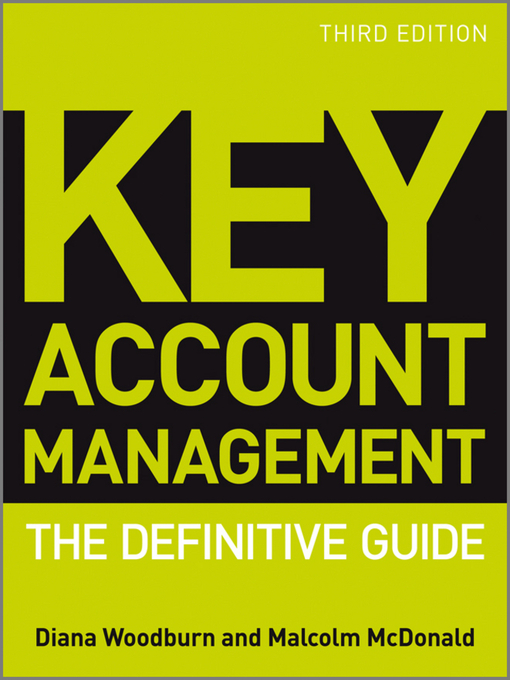 Cover image for Key Account Management